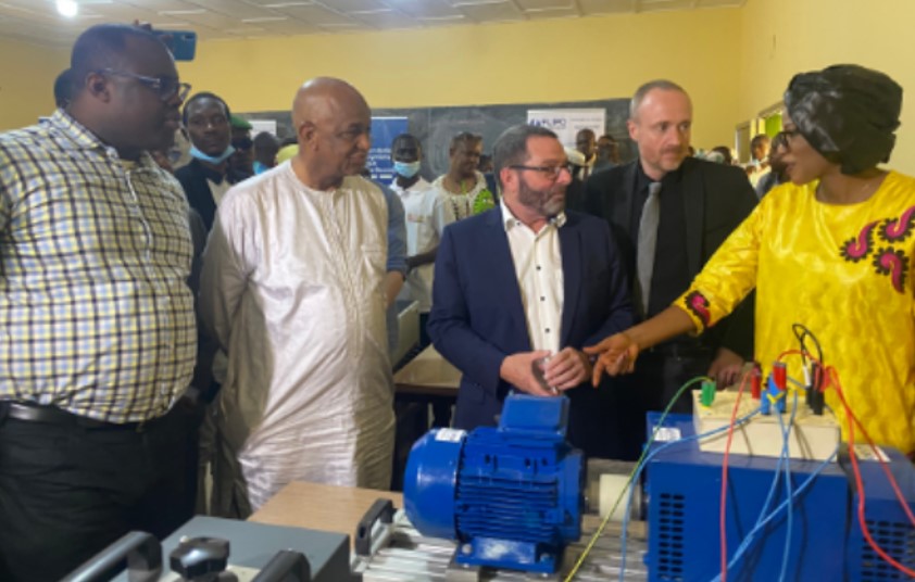 inauguration de la salle de travaux pratique à l’IST de Mamou