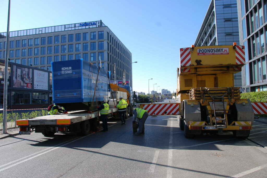 Livraison groupe électrogène