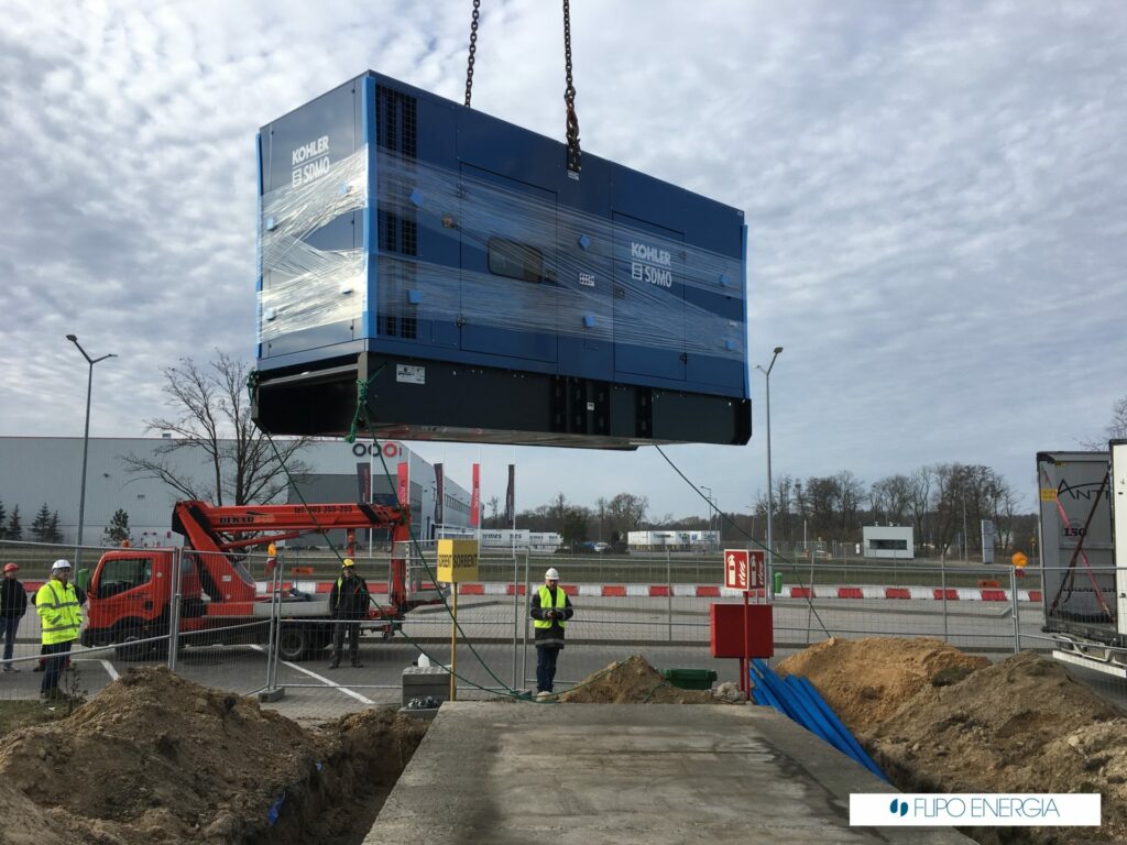 livraison et montage groupes électrogènes