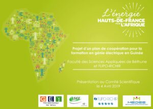 Plan de coopération formation génie électrique