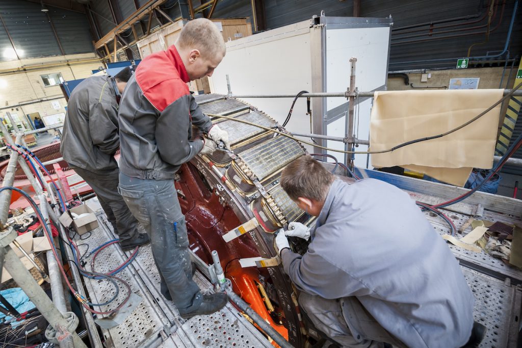 Entretien et bobinage machine synchrone production de gaz l Flipo Richir